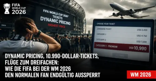 10.990 Dollar für ein Ticket? Wie die WM 2026 den normalen Fan aussperrt