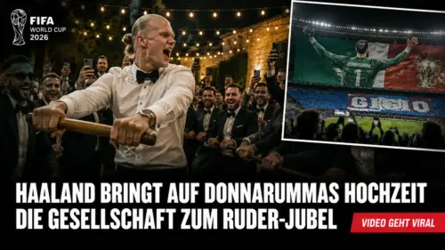 Party-Erling schlägt wieder zu: Haaland übernimmt Donnarummas Hochzeitsfeier
