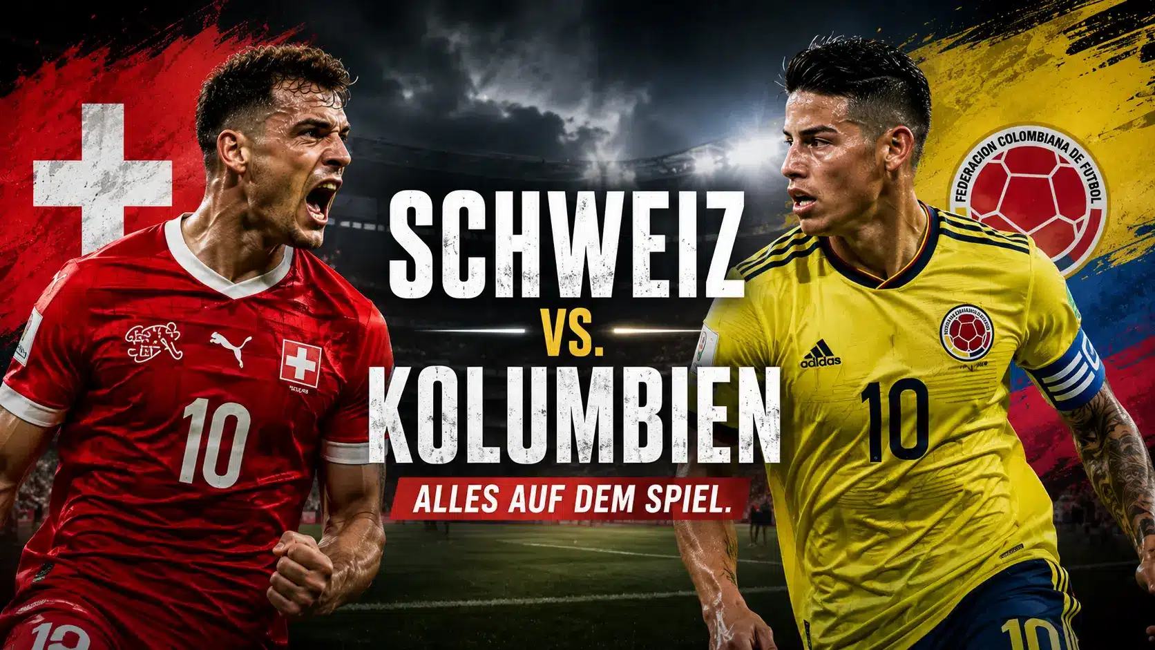 Schweiz vs Kolumbien Wetten: KI-Prognose, Aufstellung und Quoten zum WM-Achtelfinale