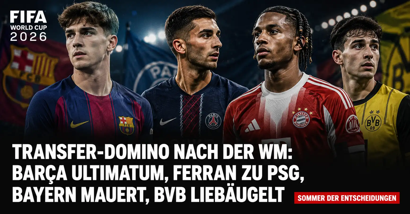 Transfer-Ticker nach der WM 2026: Barça macht Druck bei Álvarez, Bayern mauert bei Olise