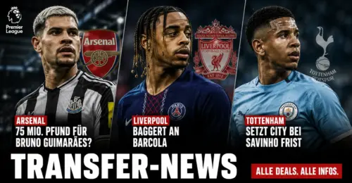 75-Mio-Hammer: Wechselt Newcastle-Kapitän Guimarães sofort zu Arsenal?