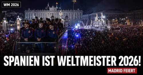 Ekstase bei La Roja: Wie Spanien die Rückkehr auf den Weltthron feiert