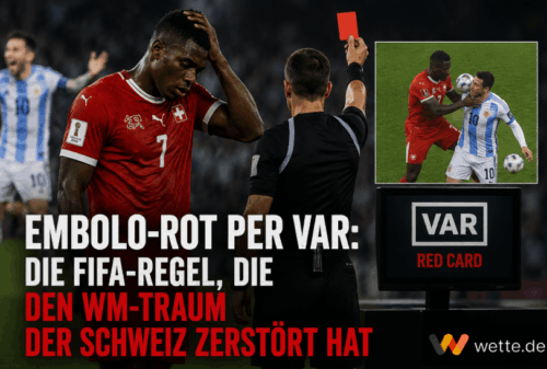 Embolo-Rot per VAR: Die FIFA-Regel, die den WM-Traum der Schweiz zerstört hat