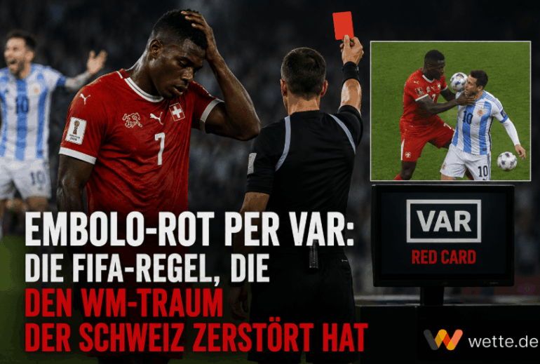 Embolo-Rot per VAR: Die FIFA-Regel, die den WM-Traum der Schweiz zerstört hat