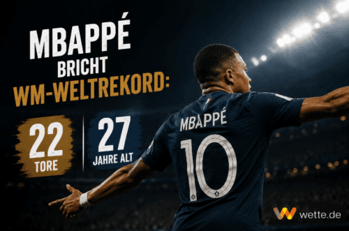 Mbappé bricht Messis WM-Weltrekord: 22 Tore, 27 Jahre alt – und mindestens eine WM vor sich