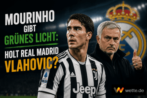 Mourinho gibt grünes Licht: Holt Real Madrid Vlahovic – oder schnappt sich Arsenal den Serben?