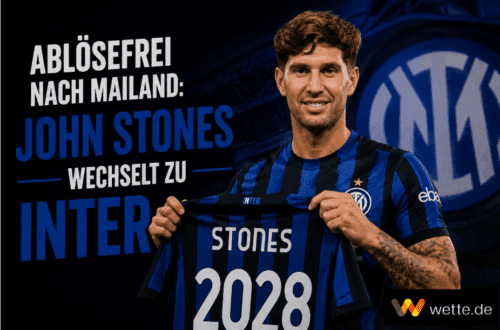 Ablösefrei nach Mailand: John Stones wechselt zu Inter – Arsenal und Chelsea leer ausgegangen