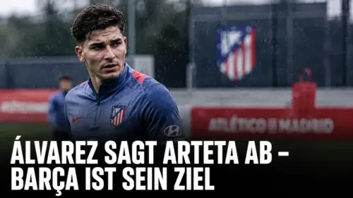Álvarez lässt Arsenal abblitzen – und steht bei Atlético wieder im Training