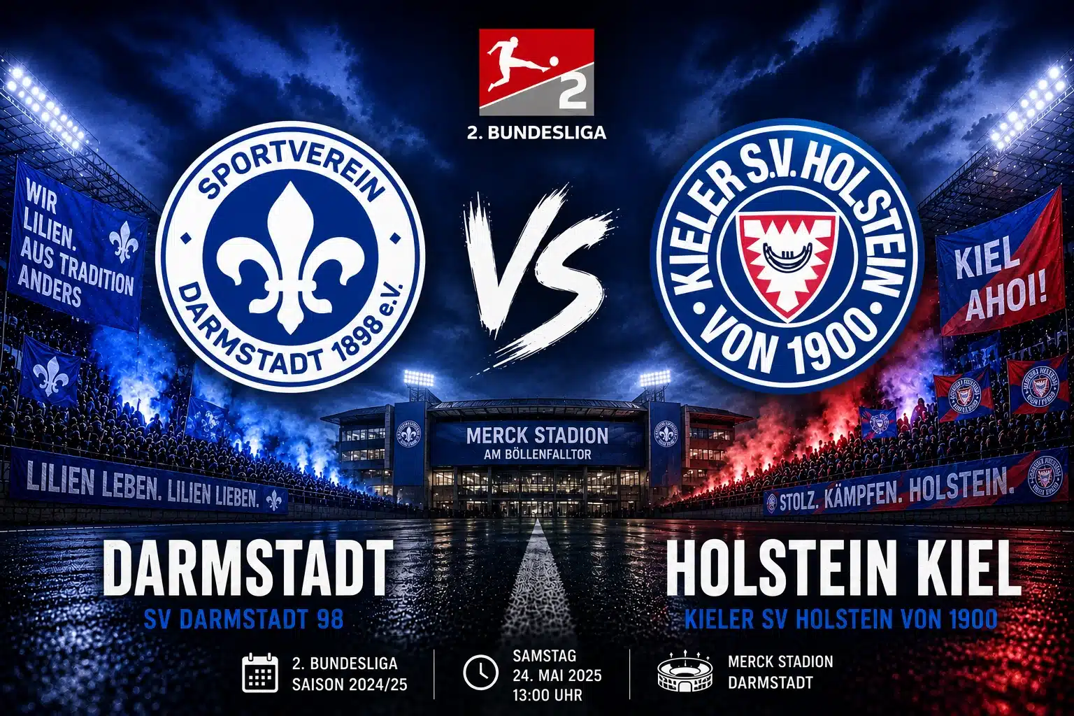 Darmstadt – Holstein Kiel Prognose, Tipps, Wettquoten und Wetten 2 Bundesliga 1. Spieltag