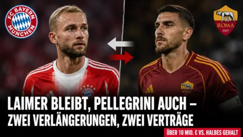 Laimer bis 2029, Pellegrini für die Hälfte: zwei Verlängerungen, zwei Welten