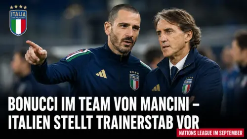 Mancini holt Bonucci in den Italien-Stab