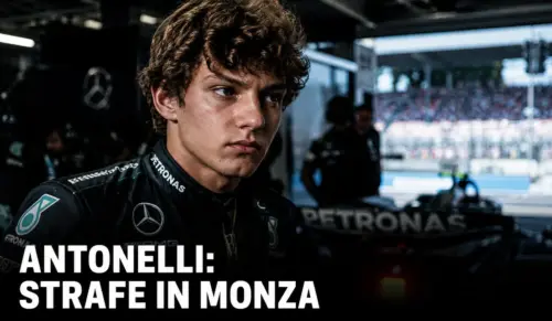 Startplatzstrafe in Monza: Antonelli verliert sein Heimrennen-Startrecht