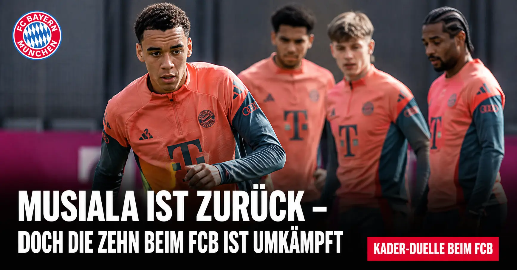 Musiala trainiert wieder – doch die Bayern-Startelf wird eng