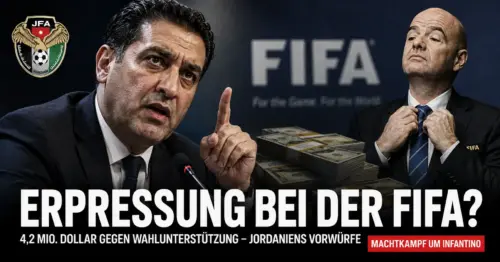 Erpressungsvorwurf gegen die FIFA: Was Prinz Ali Infantino unterstellt