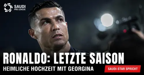 Ronaldo über sein Karriereende: „Wahrscheinlich mein letztes Jahr” – und die Hochzeit lief ganz anders
