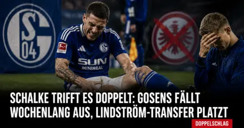 Schalke-Doppelschlag: Gosens verletzt, Lindström-Deal geplatzt
