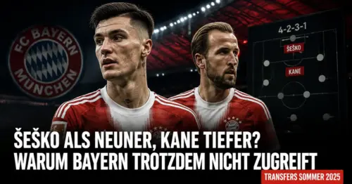 Sturm-News an der Säbener Straße: Bayern behält Šeško im Blick – trotz Kane