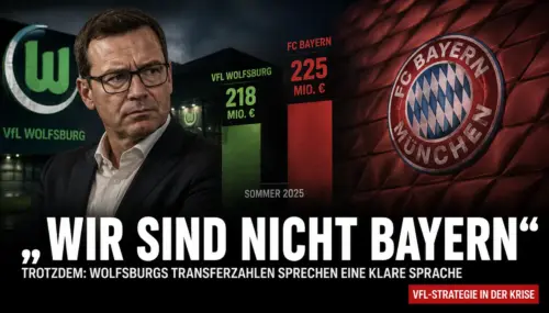 Wolfsburg wehrt sich gegen den Bayern-Vergleich – die Zahlen sprechen dagegen