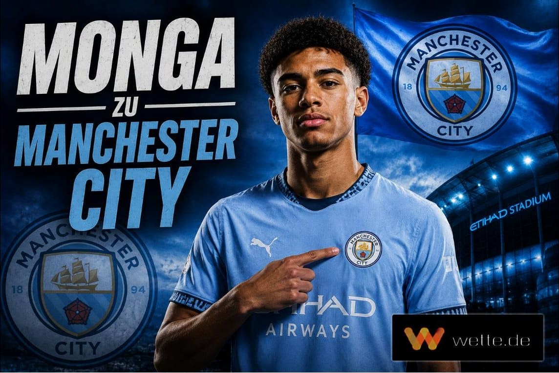 Monga zu Manchester City: Zehn Millionen für einen 17-Jährigen