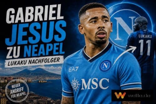 Neapel findet den Lukaku-Erben: Einigung mit Arsenal über Gabriel Jesus