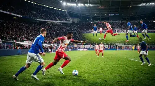 Leipzigs Torwette steht gegen den HSV im Mittelpunkt