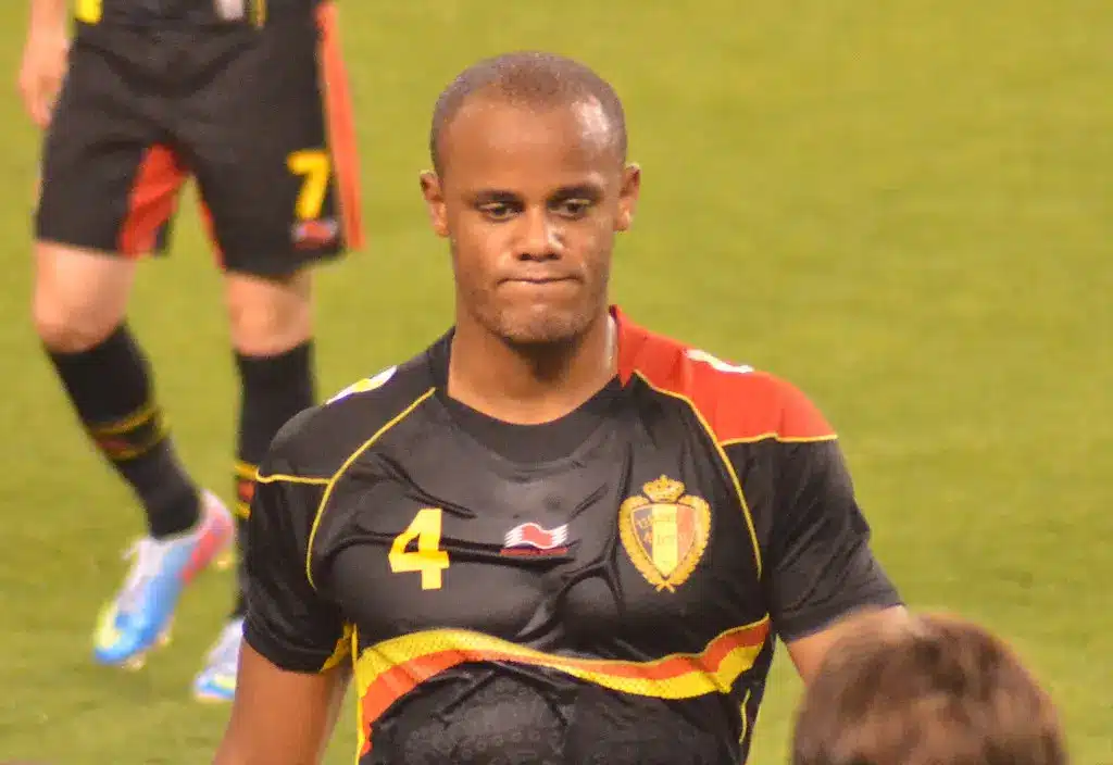 Vincent Kompany im Trikot der belgischen Nationalmannschaft